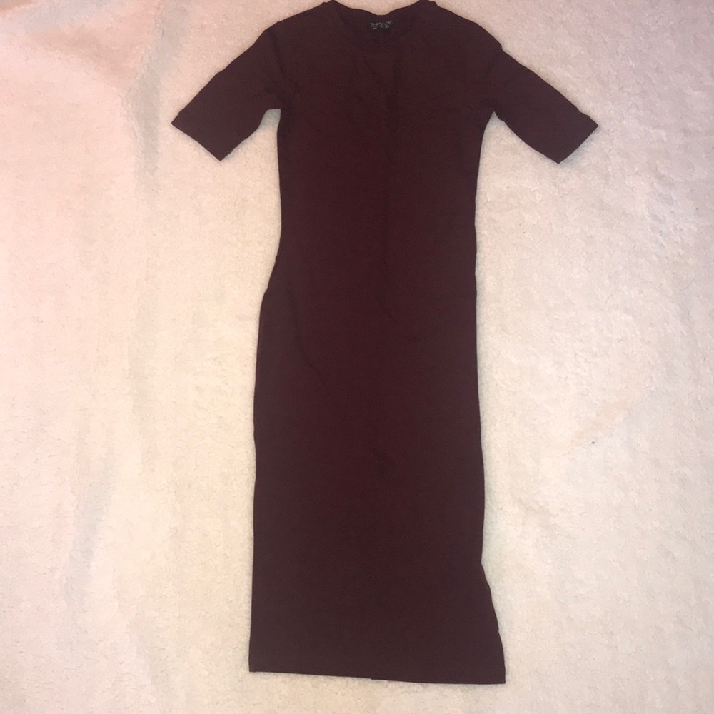 Top Shop bodycon maxi dress